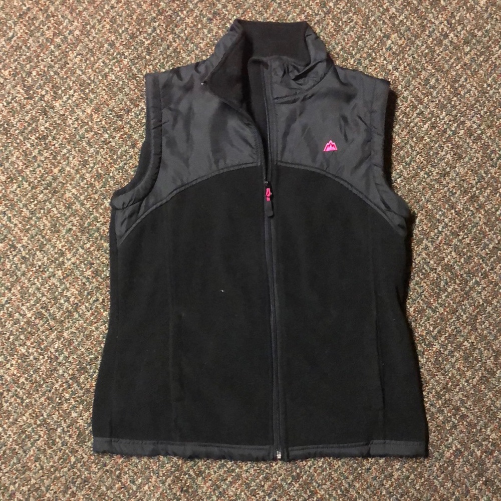 Black Winter Vest